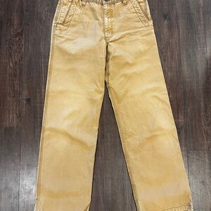 The Real Caden McCoy Western Workwear Pants Men's 32x32 Khaki No.41 Canvas Jeans
